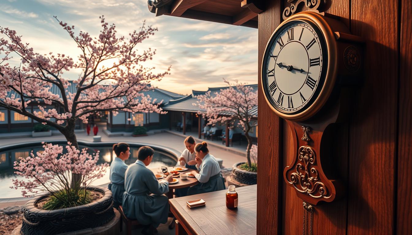 Kulturelle Aspekte der Zeit in Korea
