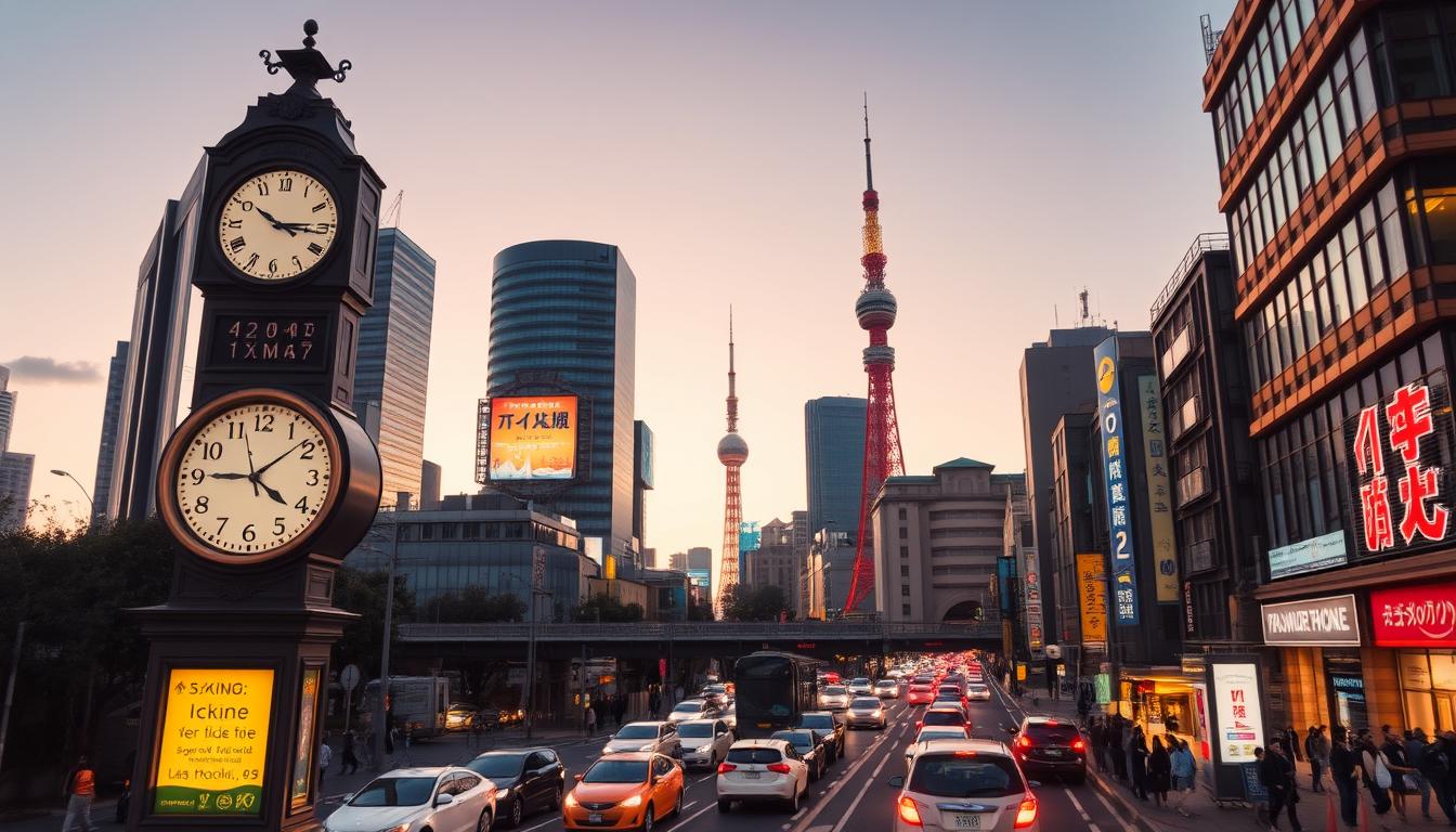zeitverschiebung tokio
