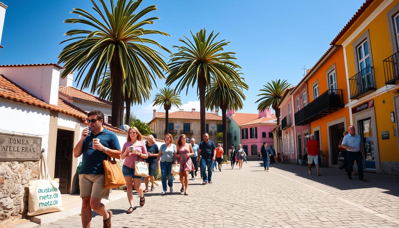 Tagesablauf in Portugal