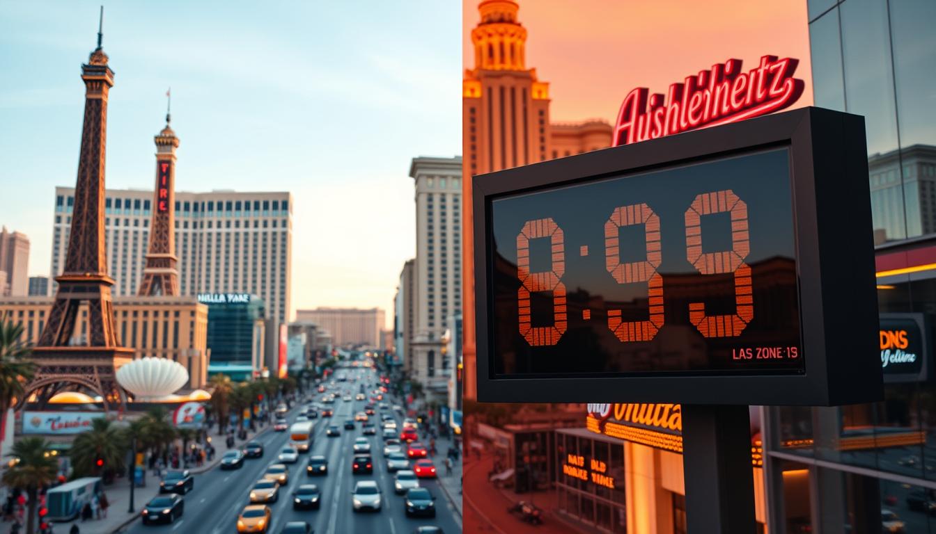 zeitverschiebung las vegas