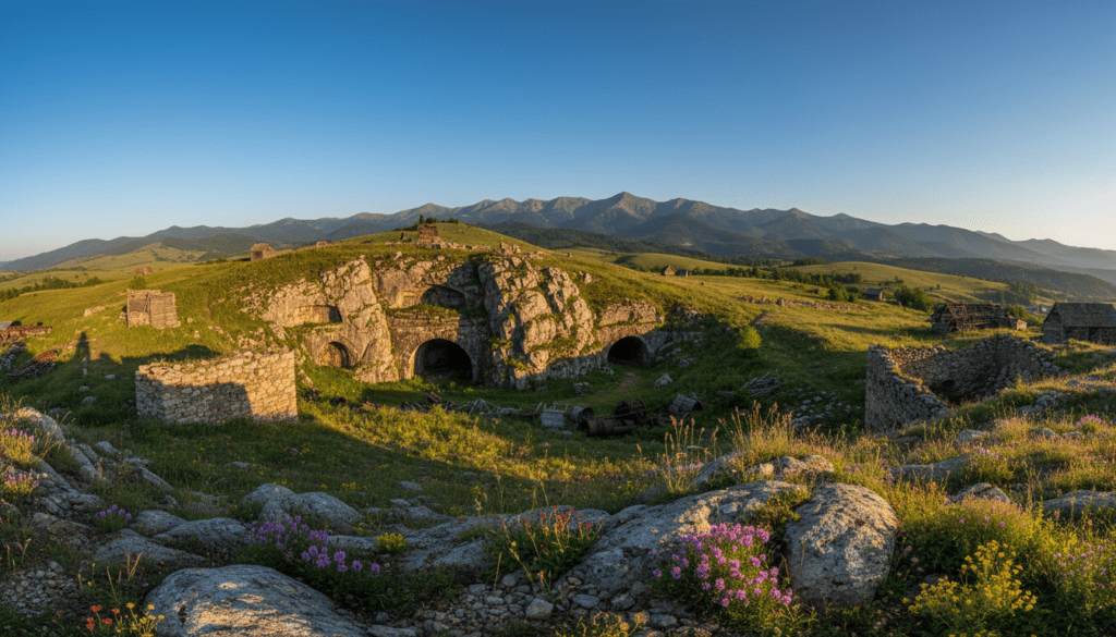 Roșia Montană Gold antike Stollen Roșia Montană Gold antike Stollen