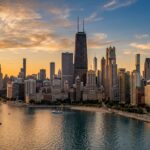 Chicago: Zeitverschiebung und Zeitzonen Chicago – Zeitverschiebung und Zeitzonen