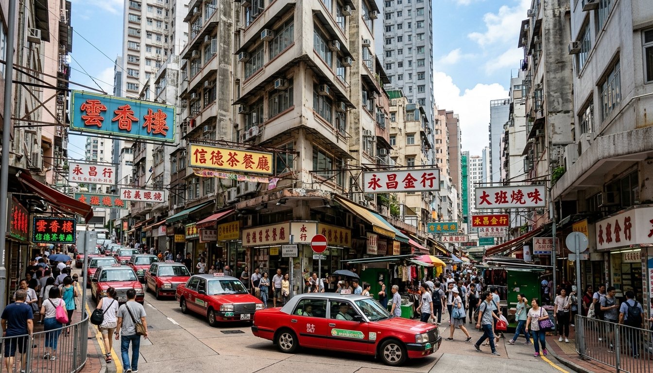 Hongkong – Zeitzone