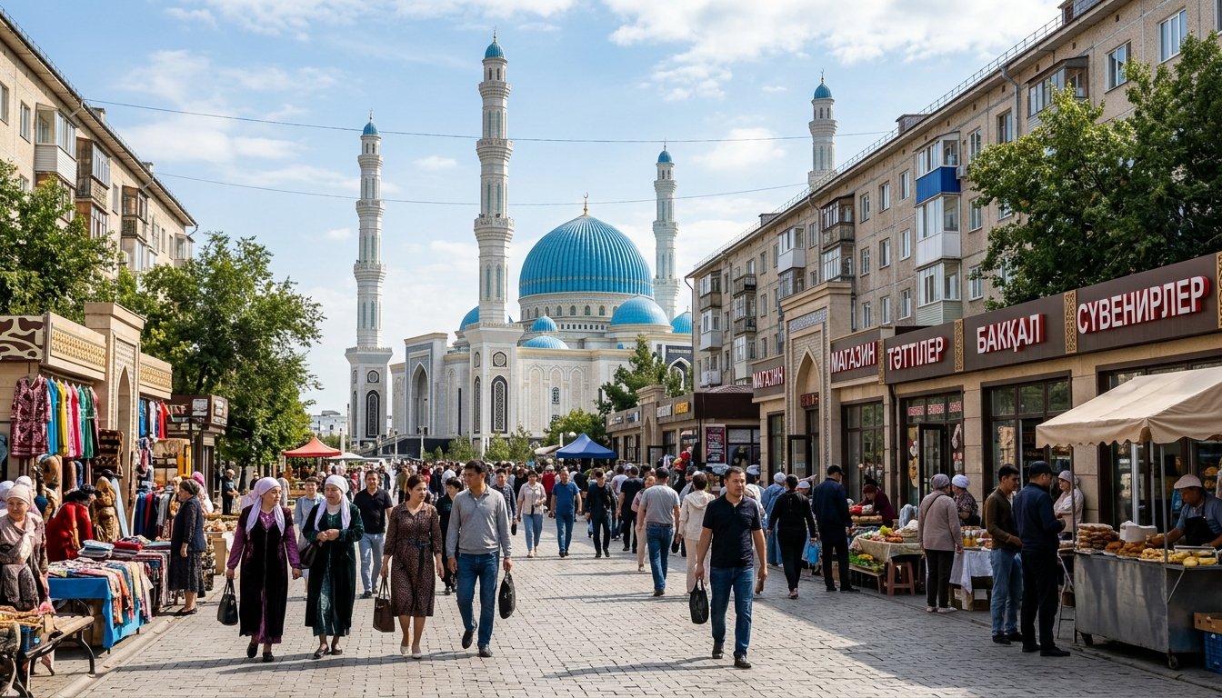 Kasachstan – Zeitzone