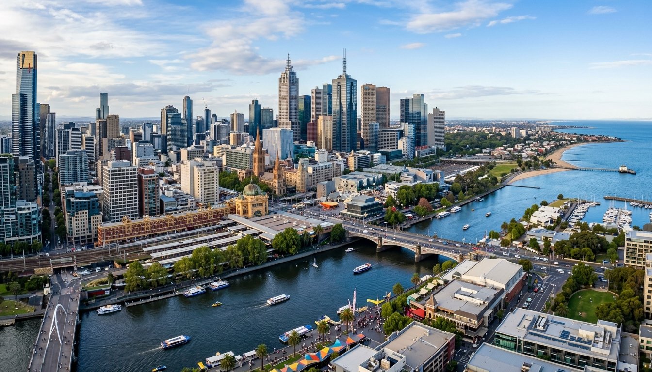 Melbourne – Zeitzone