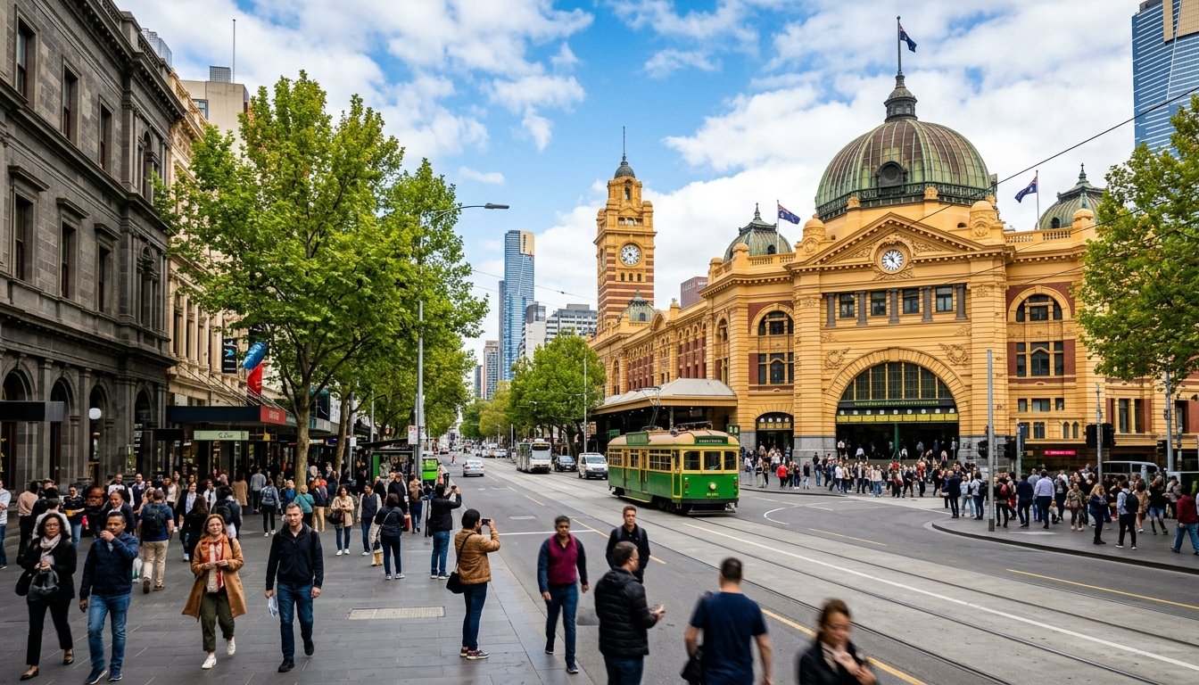 Melbourne – Zeitzone