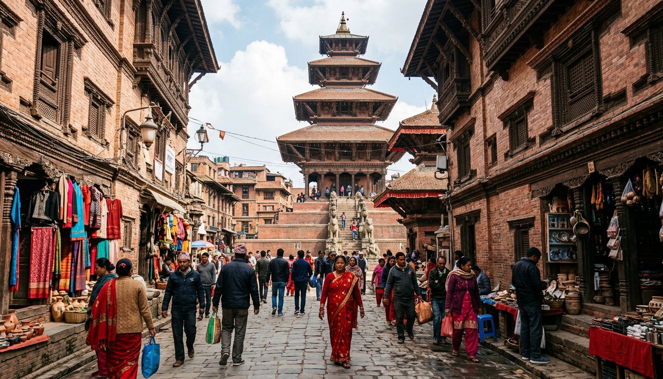 Nepal – Zeitzone