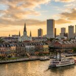New Orleans: Zeitverschiebung und Zeitzonen New Orleans – Zeitverschiebung und Zeitzonen